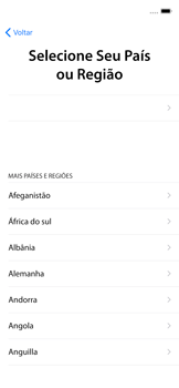 Como configurar pela primeira vez - Apple iOS 12 Apple iOS 12 - Passo 6