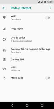 Como configurar a internet do seu aparelho (APN) - Motorola Moto G6 Plus - Passo 5