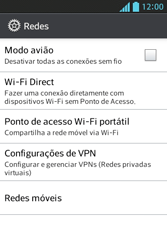 Como configurar a internet do seu aparelho (APN) - LG Optimus L5 - Passo 5