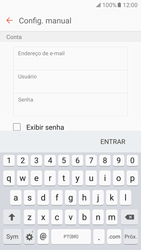 Como configurar seu celular para receber e enviar e-mails - Samsung Galaxy S7 - Passo 9