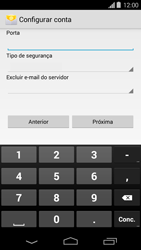 Como configurar seu celular para receber e enviar e-mails - Motorola Moto G (1ª Geração) - Passo 10