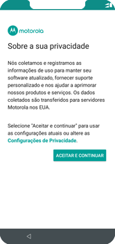 Como configurar pela primeira vez - Motorola One - Passo 19