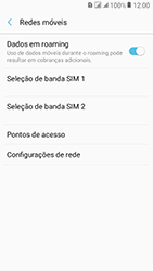 Como ativar e desativar o roaming de dados - Samsung Galaxy J2 Prime - Passo 6