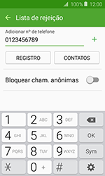 Como bloquear chamadas de um número específico - Samsung Galaxy J1 - Passo 10
