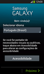 Como configurar pela primeira vez - Samsung Galaxy Grand Neo - Passo 4