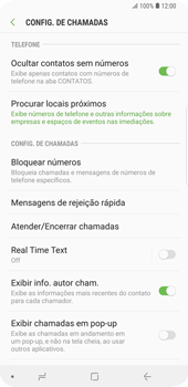 Como bloquear chamadas de um número específico - Samsung Galaxy S9 Plus - Passo 7
