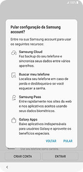 Como configurar pela primeira vez - Samsung Galaxy S9 Plus - Passo 19