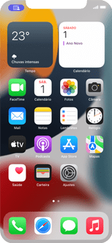 Como ouvir música com outra pessoa no FaceTime - Apple iOS 15 Apple iOS 15 - Passo 12