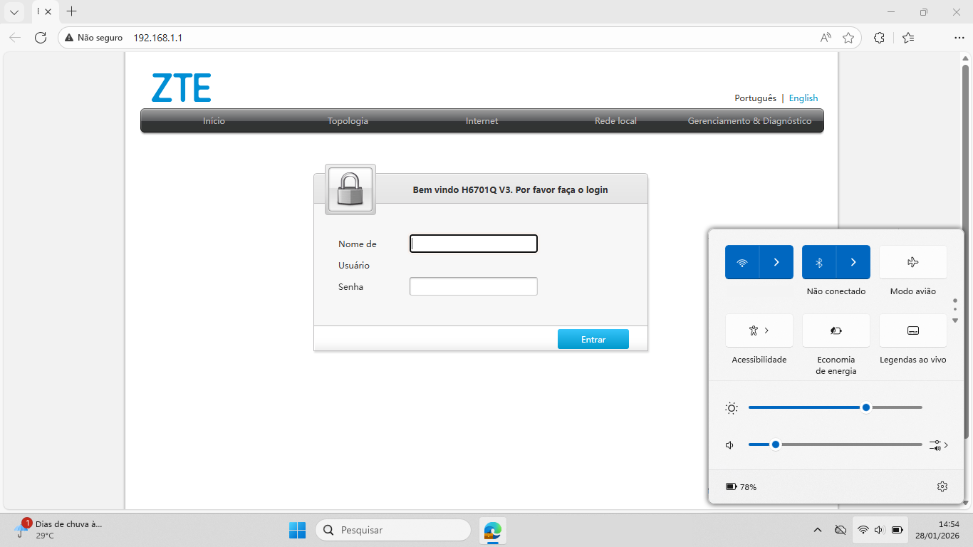 Como configurar o nome (SSID) e a senha da rede Wi-Fi Mesh pelo computador - ZTE H6701Q - Passo 14
