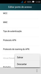 Como configurar a internet do seu aparelho (APN) - Huawei Y3 - Passo 18