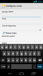 Como configurar seu celular para receber e enviar e-mails - Motorola Moto X (1ª Geração) - Passo 12