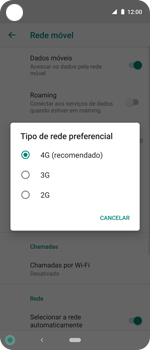 Como conectar à internet - Motorola One Action - Passo 13