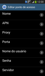 Como configurar a internet do seu aparelho (APN) - Samsung Galaxy Core Plus - Passo 11