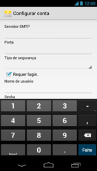 Como configurar seu celular para receber e enviar e-mails - Motorola Moto X (1ª Geração) - Passo 13