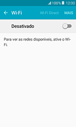 Como se conectar a uma rede Wi-Fi - Samsung Galaxy J1 - Passo 5