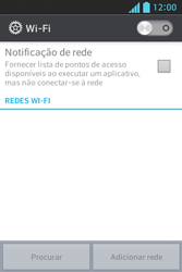 Como se conectar a uma rede Wi-Fi - LG Optimus L5 - Passo 5