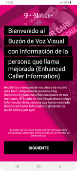 Llamadas y Contactos Configurar el correo de voz visual