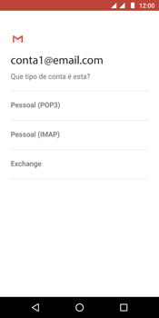 Como configurar seu celular para receber e enviar e-mails - Motorola Moto G6 Play - Passo 10