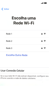 Como configurar pela primeira vez - Apple iOS 12 Apple iOS 12 - Passo 8