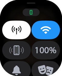 Entenda os ícones da Central de Controle - Apple Watch Ultra - Passo 2