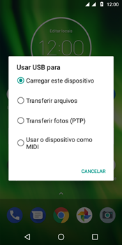 Transferir dados do telefone para o computador (Windows) - Motorola Moto G6 Play - Passo 4