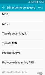 Como configurar a internet do seu aparelho (APN) - Samsung Galaxy J1 - Passo 12