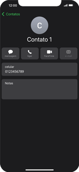 Como compartilhar a tela com outra pessoa no FaceTime - Apple iOS 15 Apple iOS 15 - Passo 5