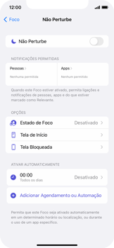 O celular não recebe chamadas - Apple iOS 15 Apple iOS 15 - Passo 7