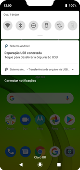 Como transferir arquivos do computador (Windows) para seu aparelho - Motorola Moto G7 Power - Passo 3