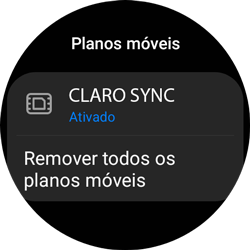 Como desativar Claro Sync - Samsung Galaxy Watch 6 Classic - Passo 7