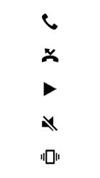 Explicação dos ícones - LG K8 - Passo 9