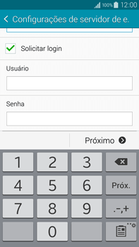 Como configurar seu celular para receber e enviar e-mails - Samsung Galaxy Note - Passo 14