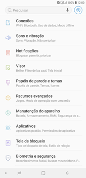 Como selecionar o tipo de rede adequada - Samsung Galaxy J4+ - Passo 3