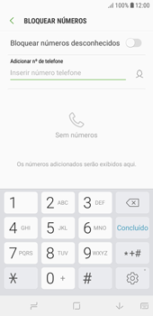 Como bloquear chamadas de um número específico - Samsung Galaxy J4 Core - Passo 7