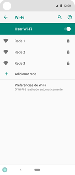 Como se conectar a uma rede Wi-Fi - Motorola One Action - Passo 7