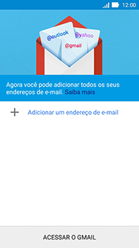 Como configurar seu celular para receber e enviar e-mails - Asus ZenFone Go - Passo 6