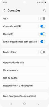 Como conectar à internet (APN automático) - Samsung Galaxy S23+ - Passo 5