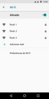Como se conectar a uma rede Wi-Fi - Motorola Moto G6 Play - Passo 7