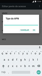 Como configurar a internet do seu aparelho (APN) - Motorola Moto C Plus - Passo 14