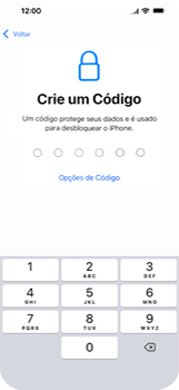 Como configurar pela primeira vez - Apple iOS 16 Apple iOS 16 - Passo 12