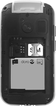 Téléphone portable DORO 2820 Bleu / Blanc