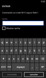 Como se conectar a uma rede Wi-Fi - Nokia Lumia 1020 - Passo 7