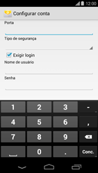 Como configurar seu celular para receber e enviar e-mails - Motorola Moto G (1ª Geração) - Passo 15
