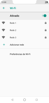 Como se conectar a uma rede Wi-Fi - Motorola One - Passo 7