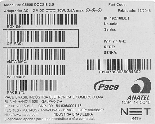 Pace C6500