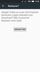 Como restaurar as configurações originais do seu aparelho - Lenovo Vibe C2 - Passo 7