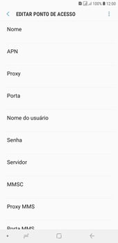 Como configurar a internet do seu aparelho (APN) - Samsung Galaxy J4+ - Passo 11