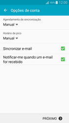 Como configurar seu celular para receber e enviar e-mails - Samsung Galaxy A5 - Passo 17