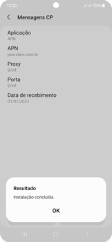 Como conectar à internet (APN automático) - Samsung Galaxy S23+ - Passo 23