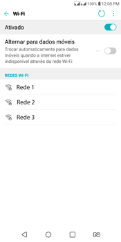 Como se conectar a uma rede Wi-Fi - LG K12+ - Passo 5